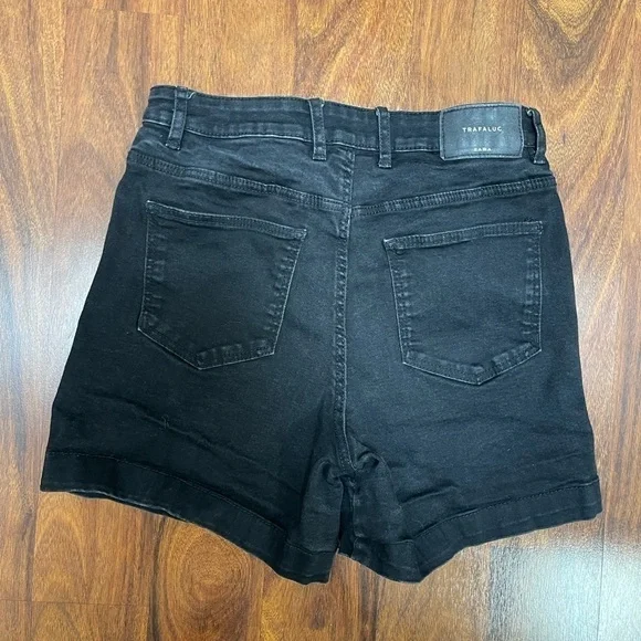 🖤 Zara High Rise Cuffed Denim Shorts - Picture 6 of 8